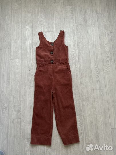 Вельветовый комбинезон 110-116