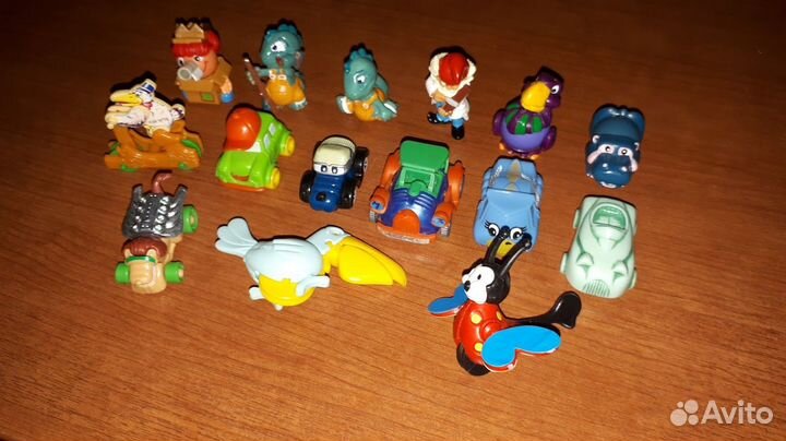 Игрушки из Киндер Сюрприза 90х