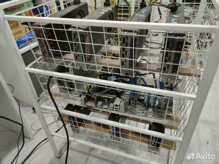 Ферма для майнинга на видеокартах