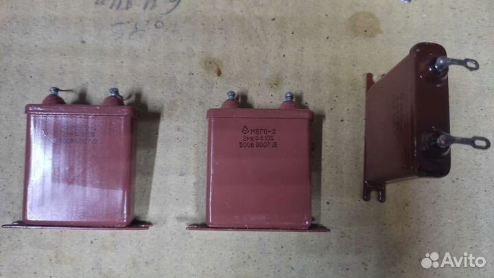 Конденсатор мбго-2 2мкф 500в