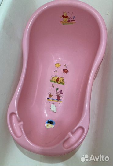 Ванночка для купания с горкой