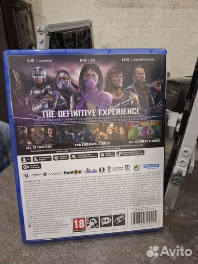 Mortal kombat 11 ultimate ps5 диск