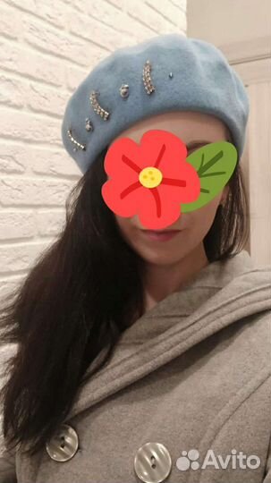 Берет шерстяной женский