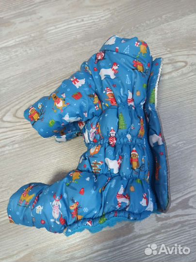 Комбинезон для маленькой собачки зима