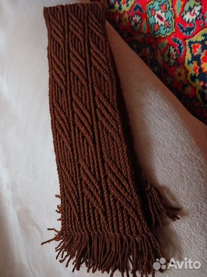 Шарф и перчатки мужские