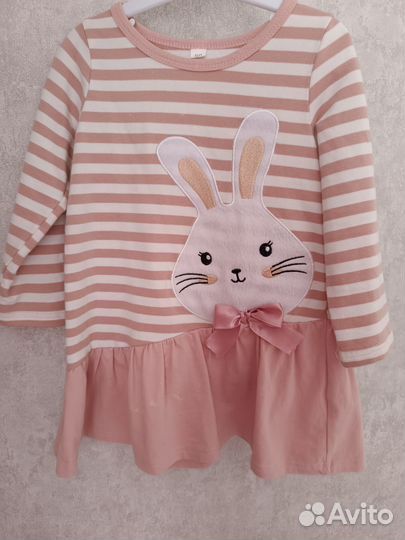 Платье для девочки 92