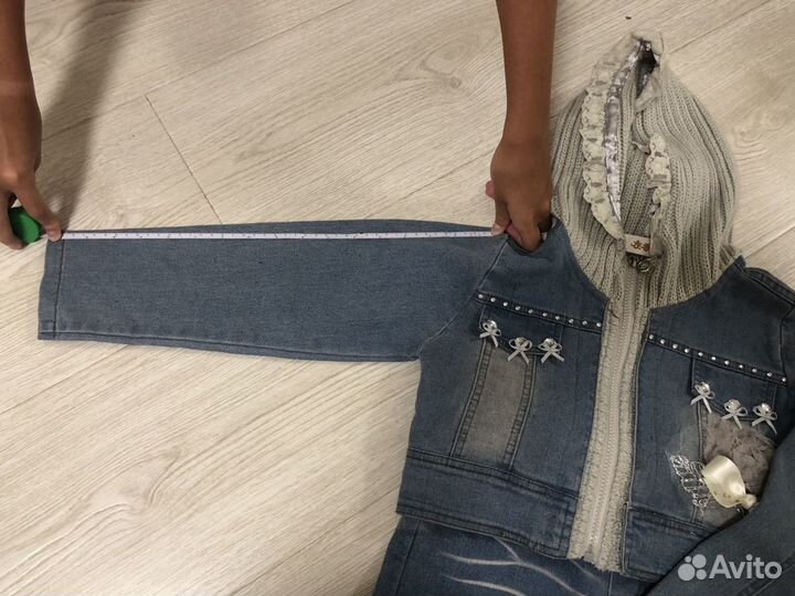 Костюм джинсовый привозной