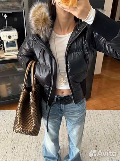 Зимняя Куртка Аляска С Мехом Rick Owens Type y2k