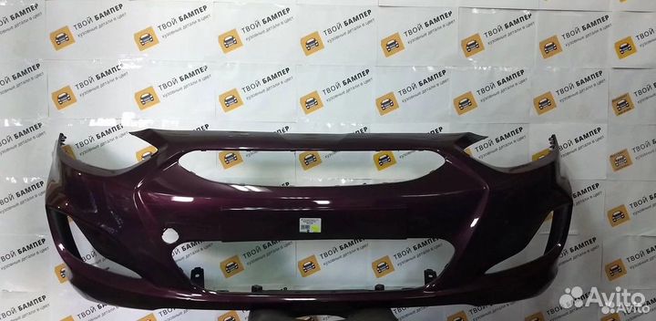 Бампер передний Hyundai Solaris 2011 в цвет новый