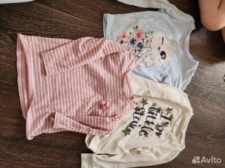 Вещи пакетом на девочку 86-102