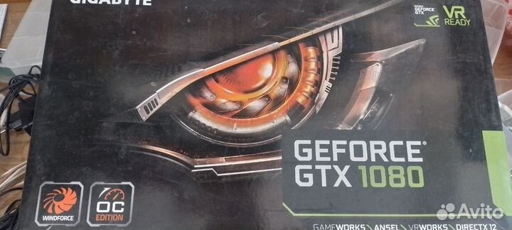 Видеокарта Gigabyte GeForce GTX 1080 Windforce OC