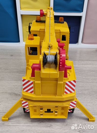 Игрушки Bruder автокран Man, мини экскаватор JCB