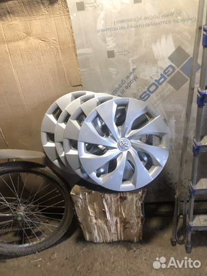 Колпаки r16 toyota оригинал