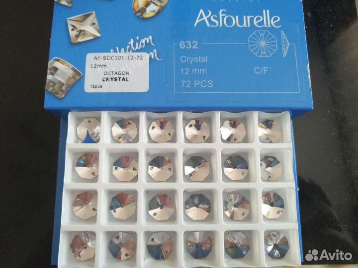 Стразы пришивные Asfour crystal