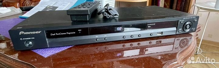 Dvd плеер pioneer DV-410V-K