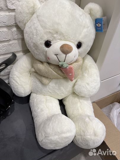 Большая мягкая игрушка медведь