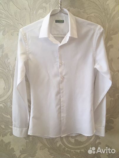 Рубашка белая 172-178