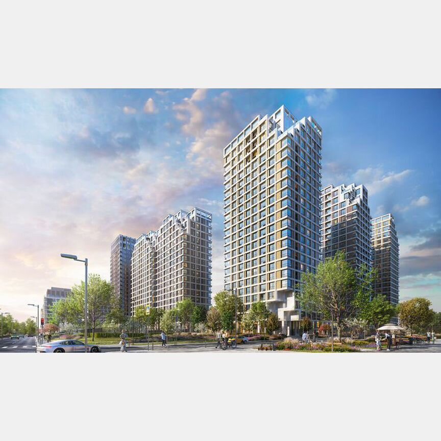 1-к. квартира, 40,8 м², 17/18 эт.