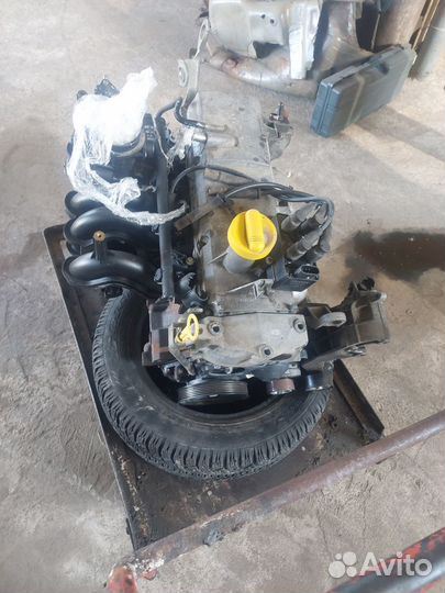 Двигатель Renault logan 1 6 8 кл