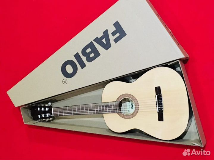 Гитара классическая новая Fabio FC03N 3/4