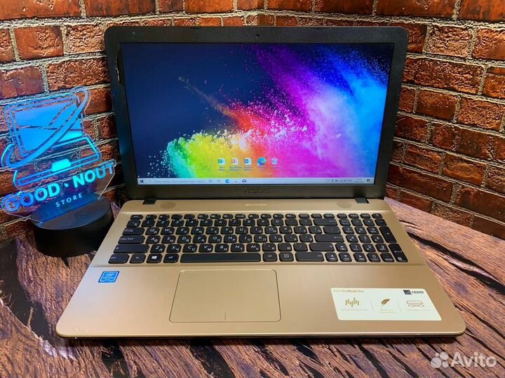 Asus vivobook 4 ядра для работы и учебы