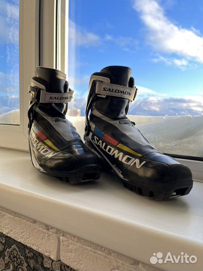 Лыжные коньковые ботинки salomon S-LAB skate PRO