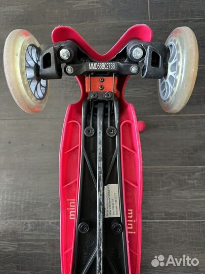 Самокат micro mini deluxe 3 в 1, розовый