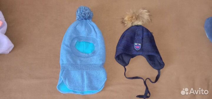 Шапка-шлем для мальчика