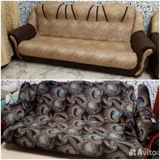 Перетяжка мягкой мебели