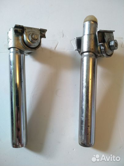 Подседельный штырь и крепление седла СССР