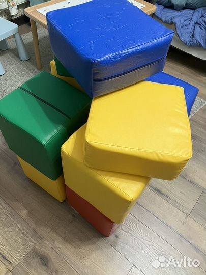 Мягкие игровые модули Кубики