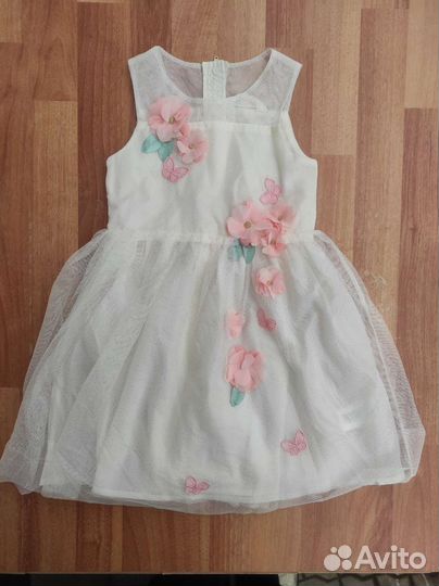 Вещи пакетом на девочку, H&M 4-6 лет, рост 110/116