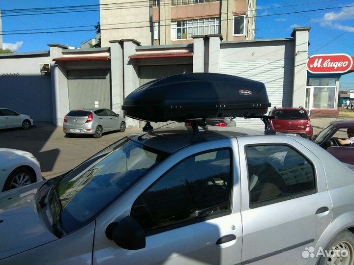 Поперечины под штатные места для Renault Logan