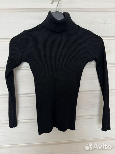 Бадлон водолазка в рубчик 40-42