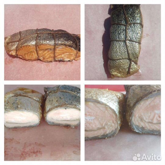 Продукция горячего копчения,семга