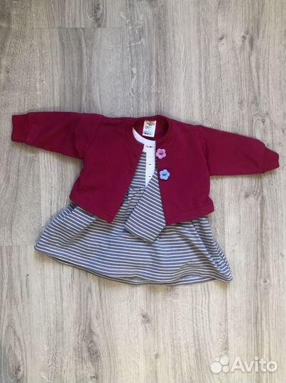 Летние вещи на девочку 68-74 размер пакетом