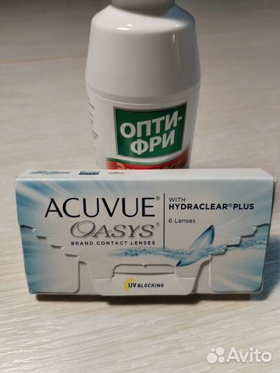 Линзы контактные -6,5