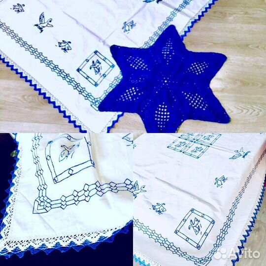 Большая Германия винтаж Скатерть 2*1,5