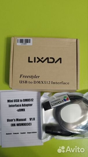 Usb - Dmx 512 адаптер переходник новый