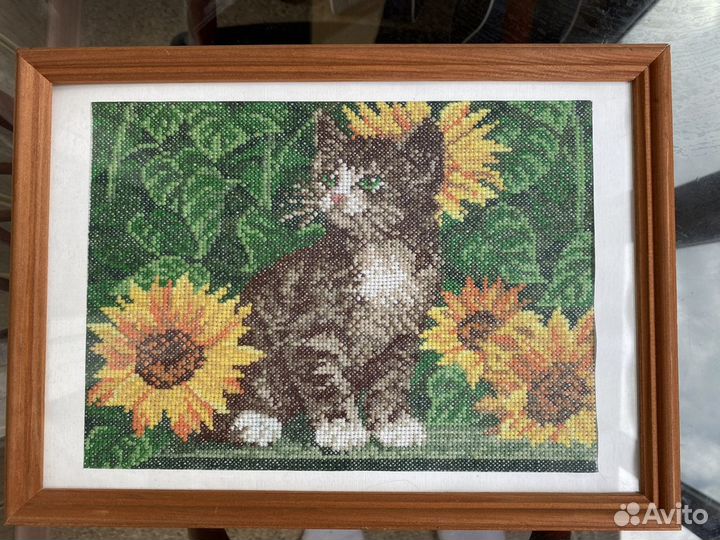 Картина вышитая крестом