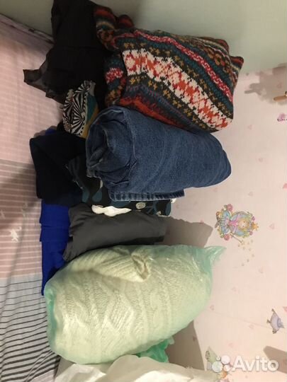 Продам вещи женские пакетом б/у 48-50