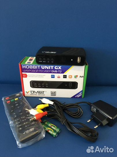 Цифровое телевидение приемник с антенной