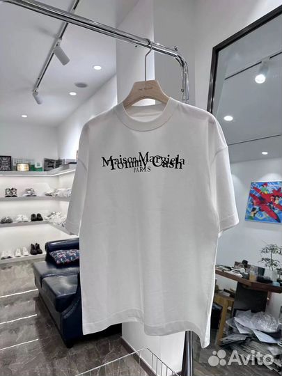 Maison margiela x tommy cash футболка