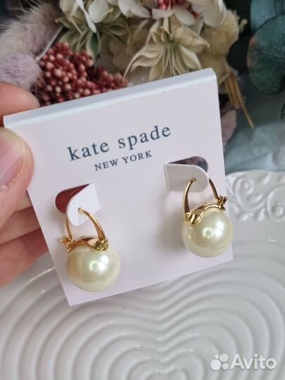 Серьги Kate Spade новые