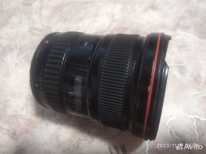 Объектив canon 17-40