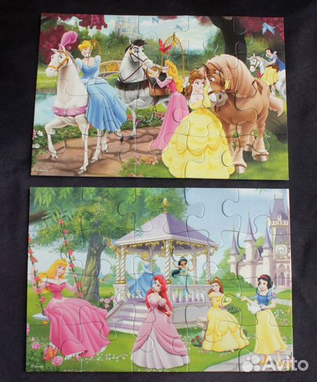 Пазлы Дисней Принцессы – Disney Princess 2008 год