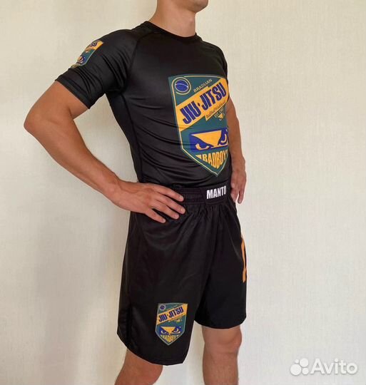 Рашгард с коротким рукавом Bad Boy Manto