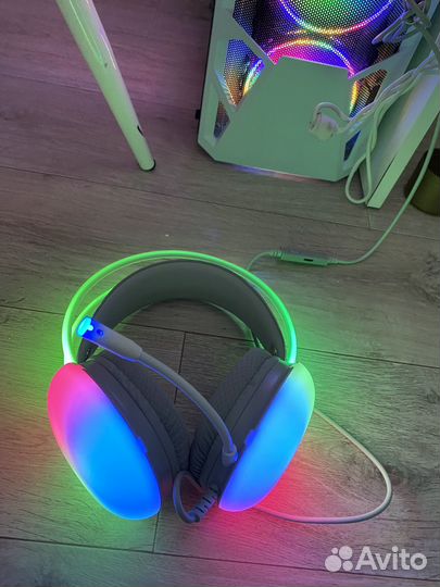 Игровые наушники с микрофоном