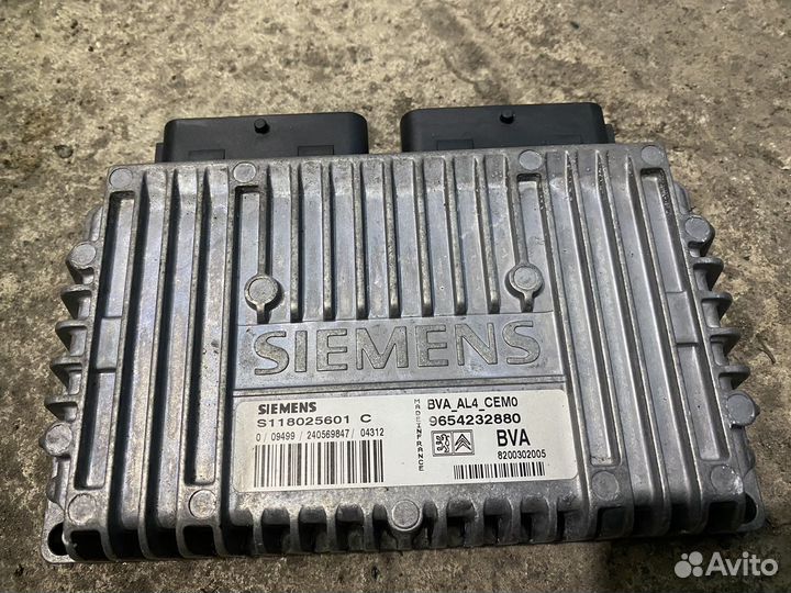 Эбу АКПП AL4 Peugeot/Citroen S118025601 C