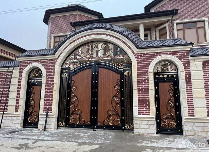 Ворота кованные